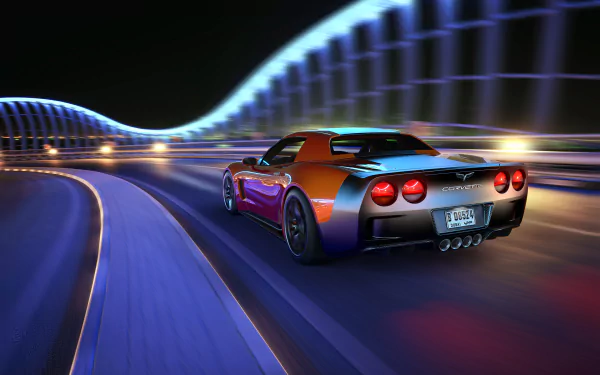 Chevrolet Chevrolet Corvette vehicle Chevrolet Corvette (C6) HD Desktop Wallpaper | Background Image