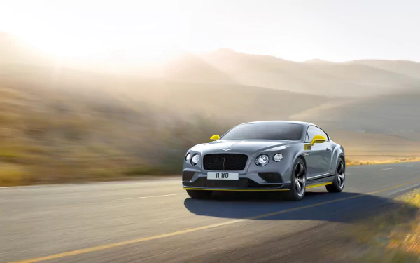 silver car car Bentley vehicle Bentley Continental HD Desktop Wallpaper | Background Image