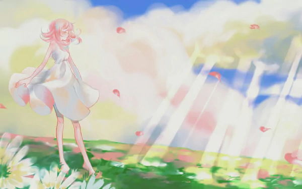 Chiaki Nanami video game Danganronpa 2: Goodbye Despair HD Desktop Wallpaper | Background Image