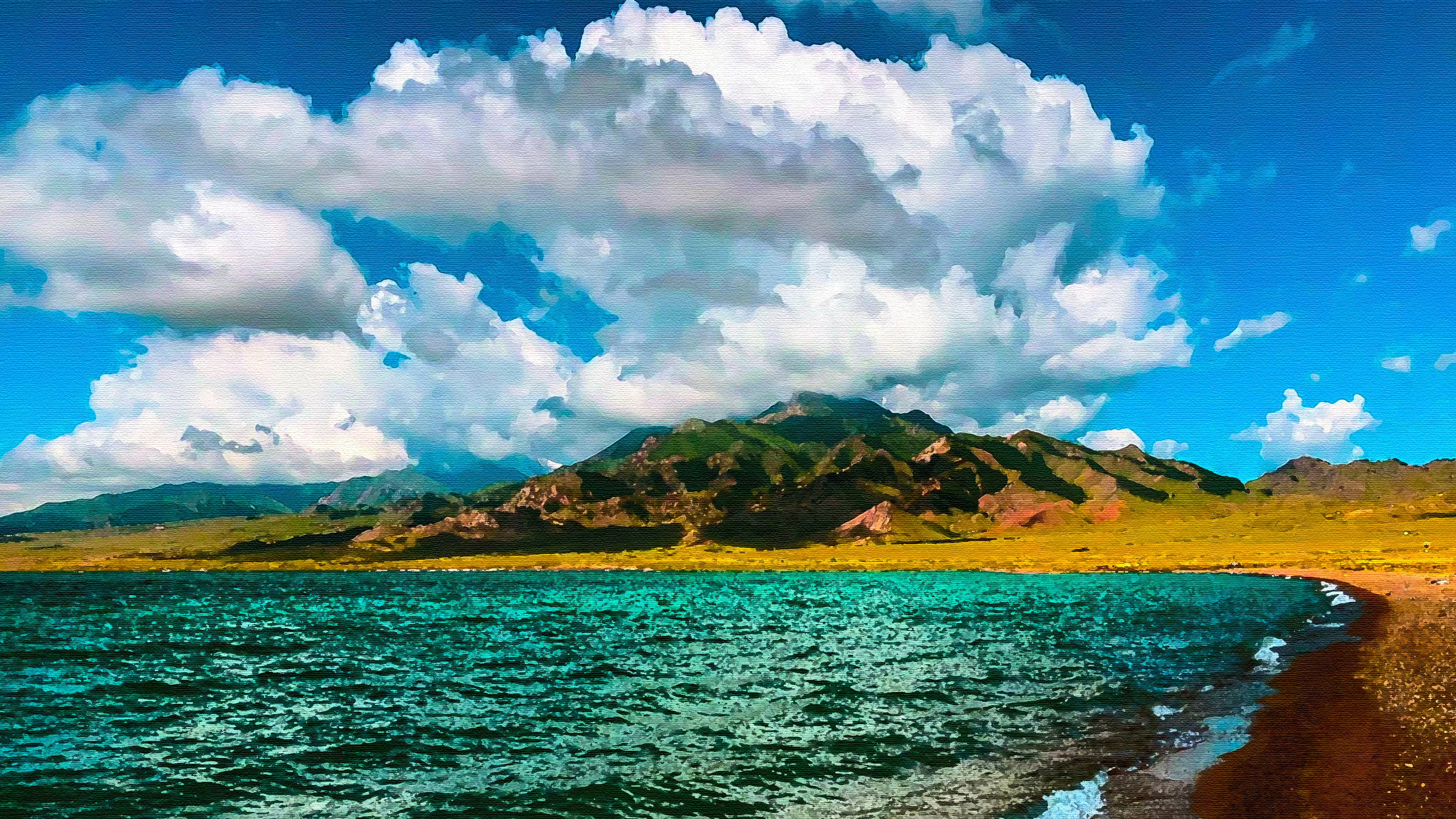 Earth Seascape HD Wallpaper | Background Image