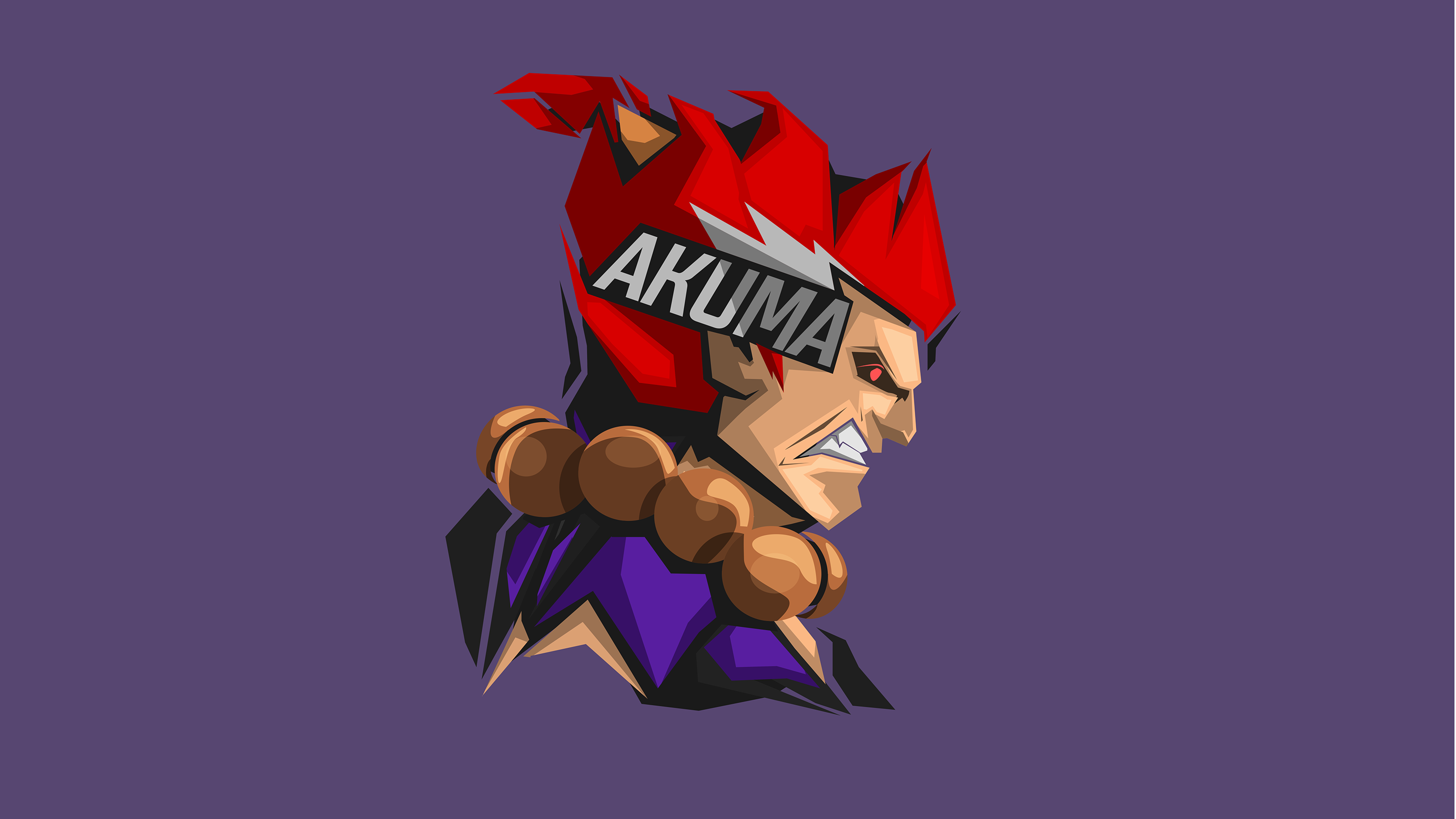 Akuma (Street Fighter) by BossLogic