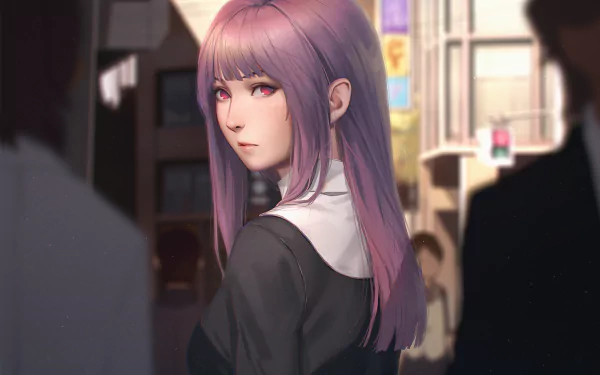 Fujino Asagami Anime The Garden of Sinners HD Desktop Wallpaper | Background Image