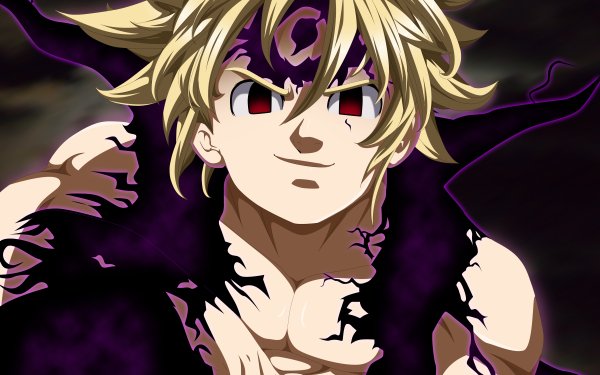 Anime The Seven Deadly Sins Meliodas Blonde Red Eyes HD Wallpaper | Background Image