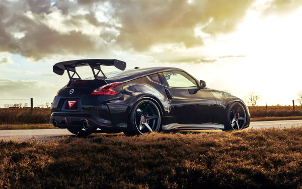 car Nissan black car vehicle Nissan 370Z HD Desktop Wallpaper | Background Image