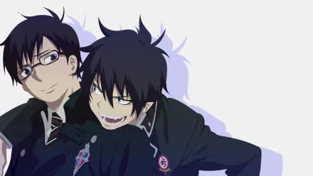 Yukio Okumura Rin Okumura Anime Blue Exorcist HD Desktop Wallpaper | Background Image