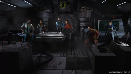 Kamea Arano Alexander Madiera Farah Murad Sumire Meyer Yang Virtanen Darius Oliviera video game Battletech HD Desktop Wallpaper | Background Image