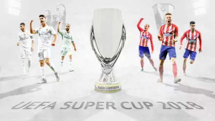  UEFA Supercup 2018 - Poster by Rusinho92