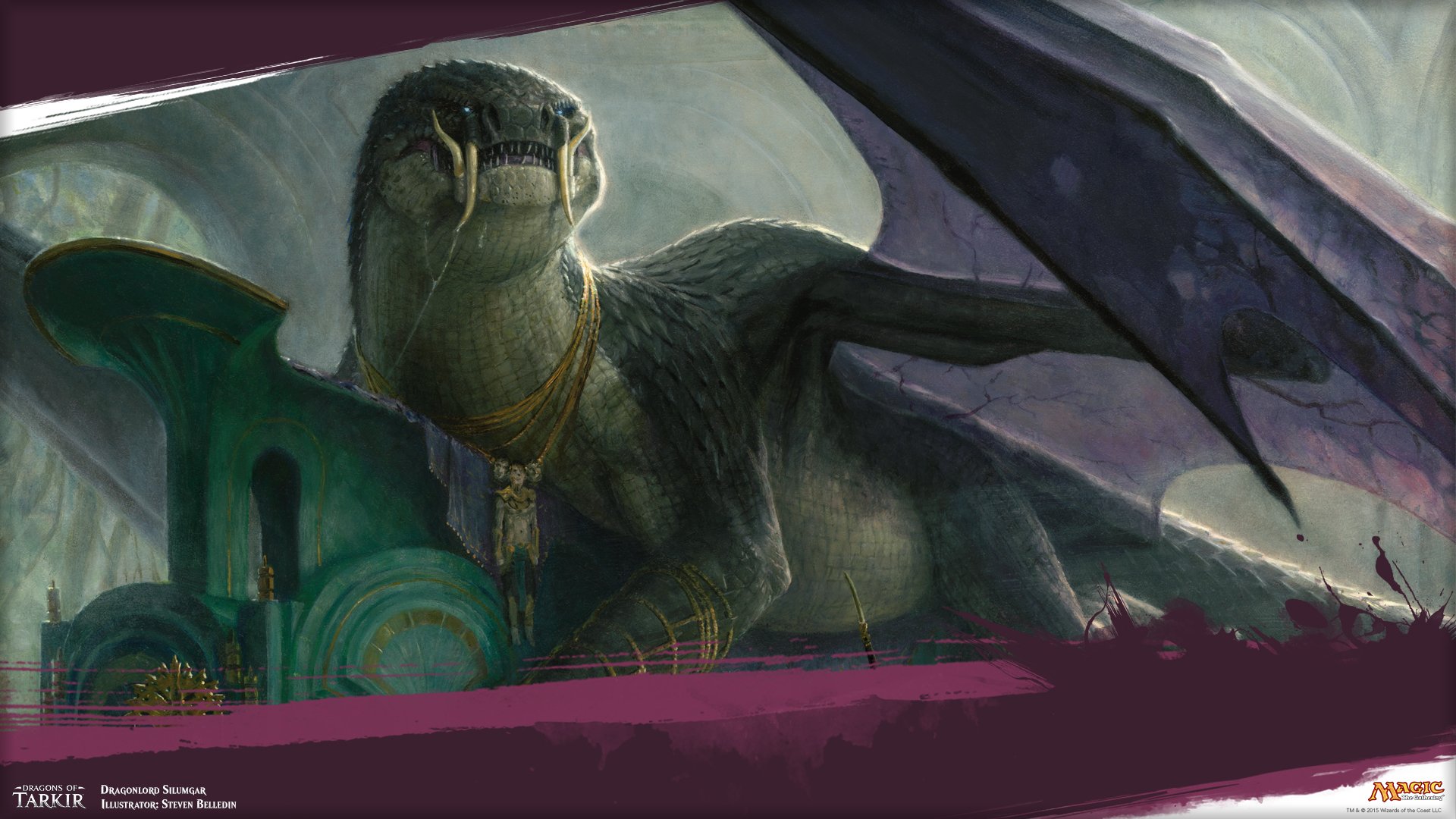 Download Man Made Magic: The Gathering Dragons Of Tarkir HD Wallpaper