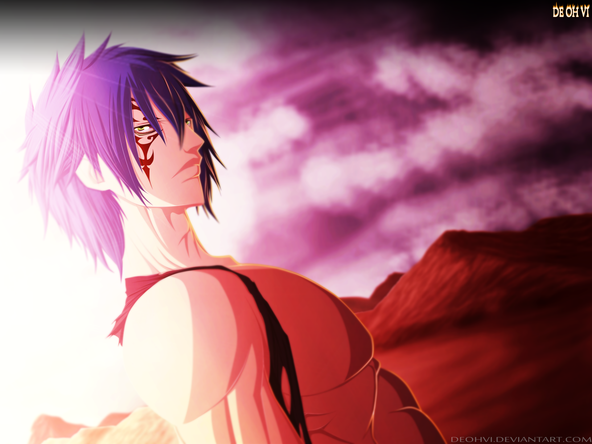 Download Jellal Fernandes Anime Fairy Tail 4k Ultra HD Wallpaper by Deohvi