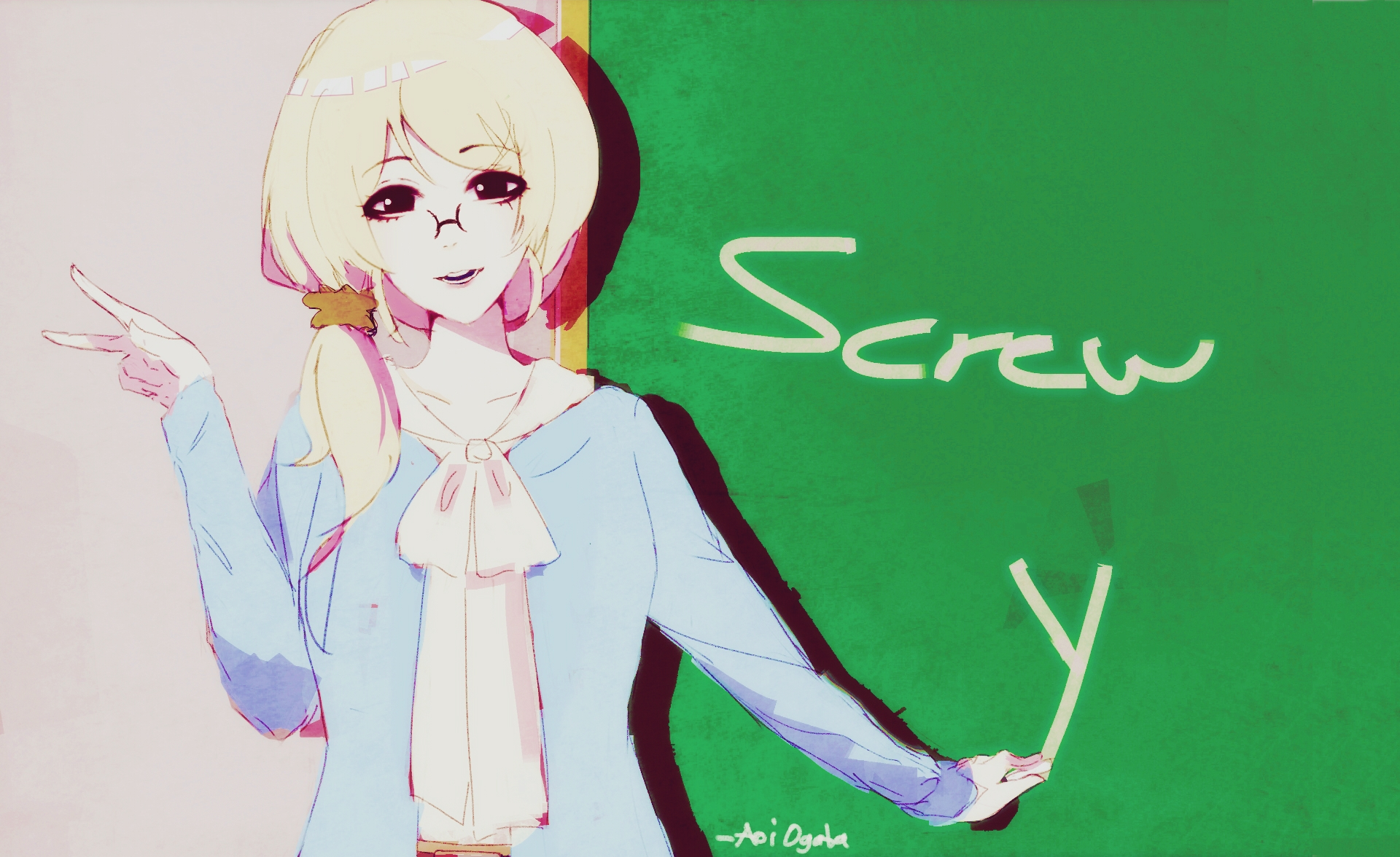 Download Ellen Baker Anime New Horizon HD Wallpaper by Aoi Ogata