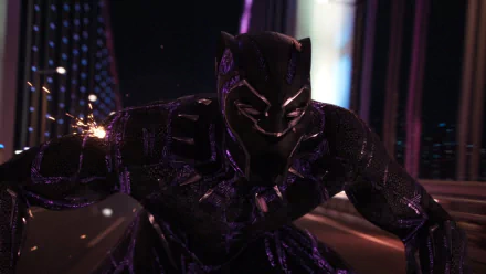Black Panther (Marvel Comics) T'Challa movie HD Desktop Wallpaper | Background Image