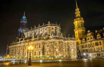  Dresden, Germany at Night