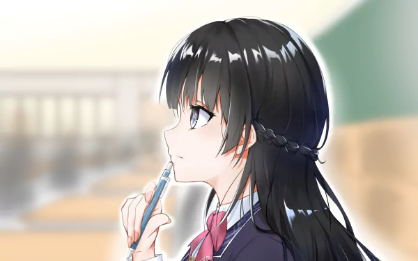 Tsukino Mito Anime Virtual Youtuber HD Desktop Wallpaper | Background Image