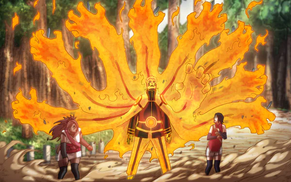 Chōchō Akimichi Sarada Uchiha Naruto Uzumaki Anime Boruto HD Desktop Wallpaper | Background Image