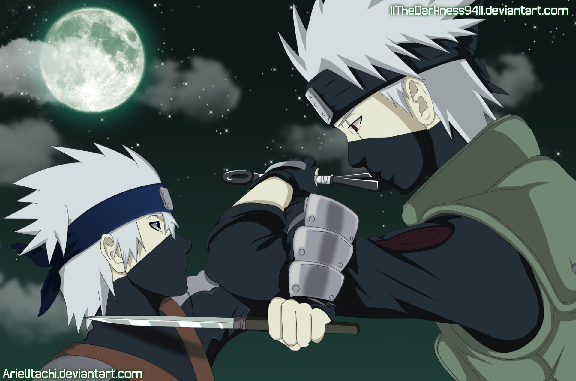 Download Kakashi Hatake Anime Naruto HD Wallpaper by Ariel Sebastian Vargas
