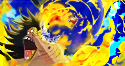 Holdem (One Piece) Monkey D. Luffy Anime One Piece HD Desktop Wallpaper | Background Image
