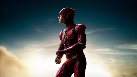 Ezra Miller Flash movie Justice League HD Desktop Wallpaper | Background Image