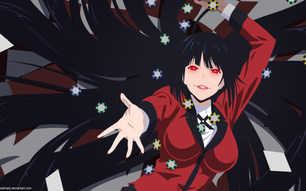 Anime Kakegurui Yumeko Jabami HD Wallpaper | Background Image