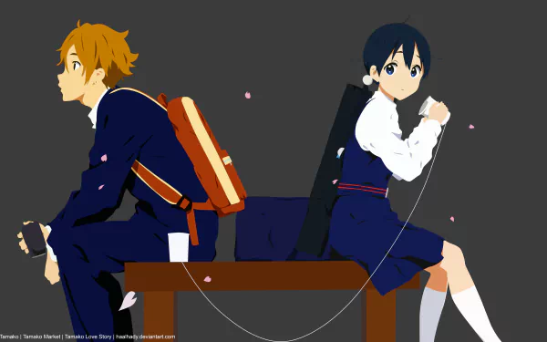 Mochizo Oji Tamako Kitashirakawa Anime Tamako Market HD Desktop Wallpaper | Background Image