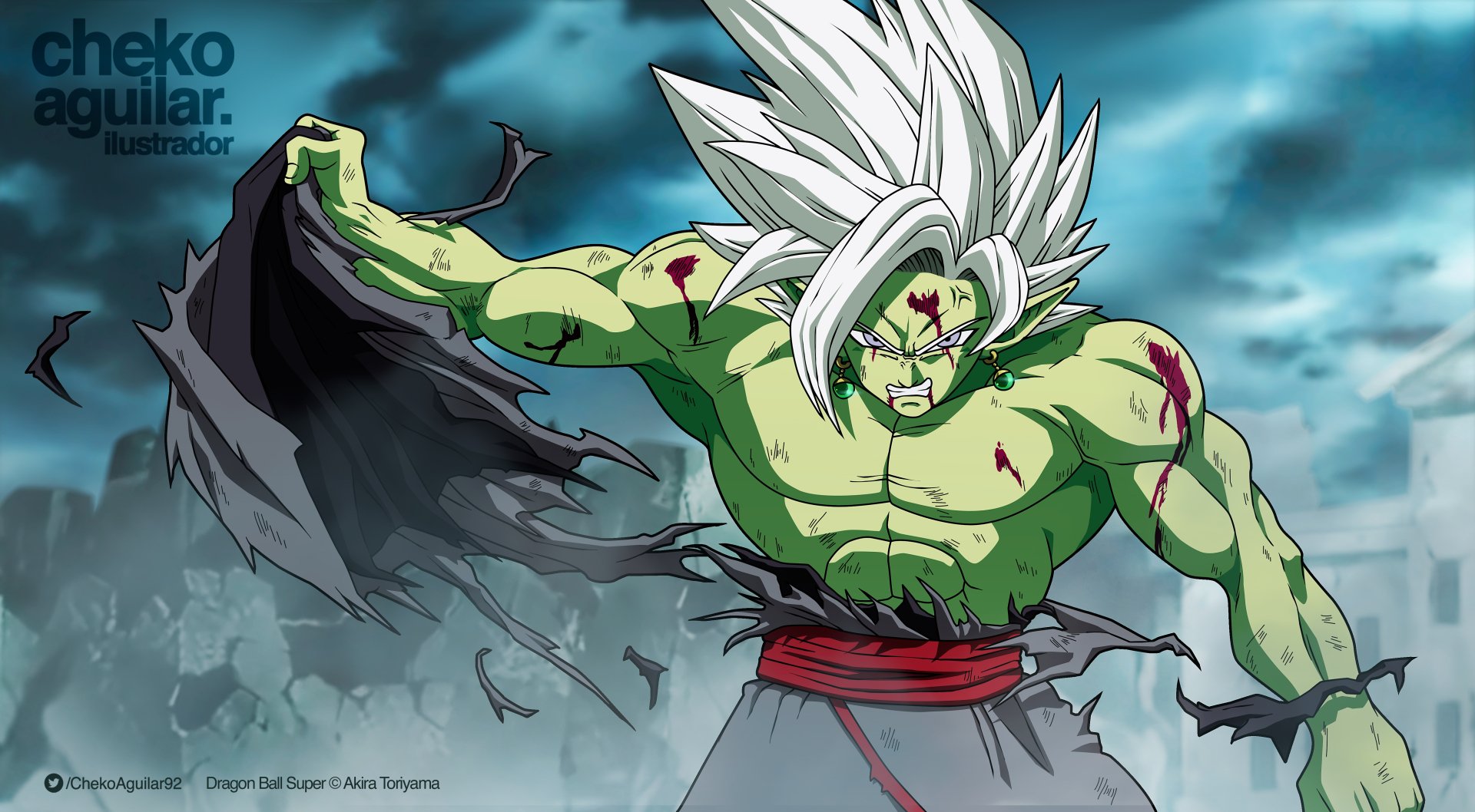 Download Zamasu (Dragon Ball) Anime Dragon Ball Super 4k Ultra HD Wallpaper by ChekoAguilar