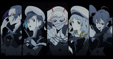 Miku (Darling in the FranxXX) Kokoro (Darling in the FranxXX) Zero Two (Darling in the FranXX) Ichigo (Darling in the FranXX) Ikuno (Darling in the FranxXX) Anime Darling in the FranXX HD Desktop Wallpaper | Background Image