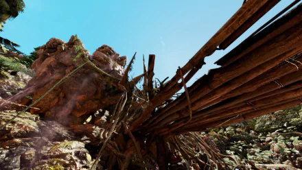  Jungle Outpost From Below