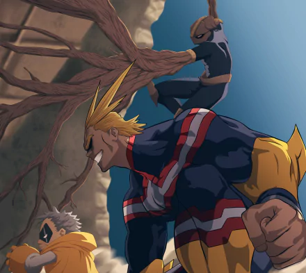 Shinji Nishiya Toshinori Yagi All Might Sorahiko (My Hero Academia) Anime My Hero Academia HD Desktop Wallpaper | Background Image