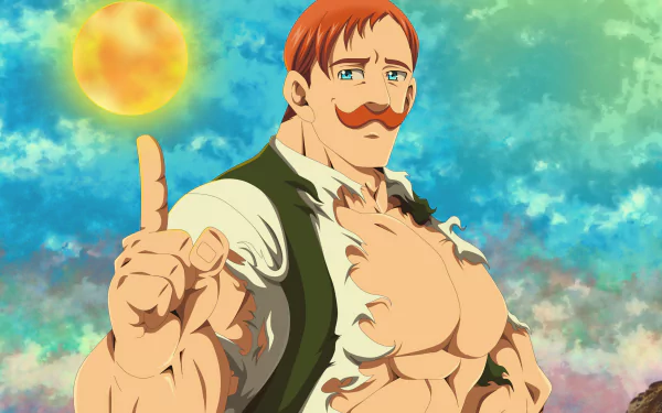 Escanor (The Seven Deadly Sins) Anime The Seven Deadly Sins HD Desktop Wallpaper | Background Image