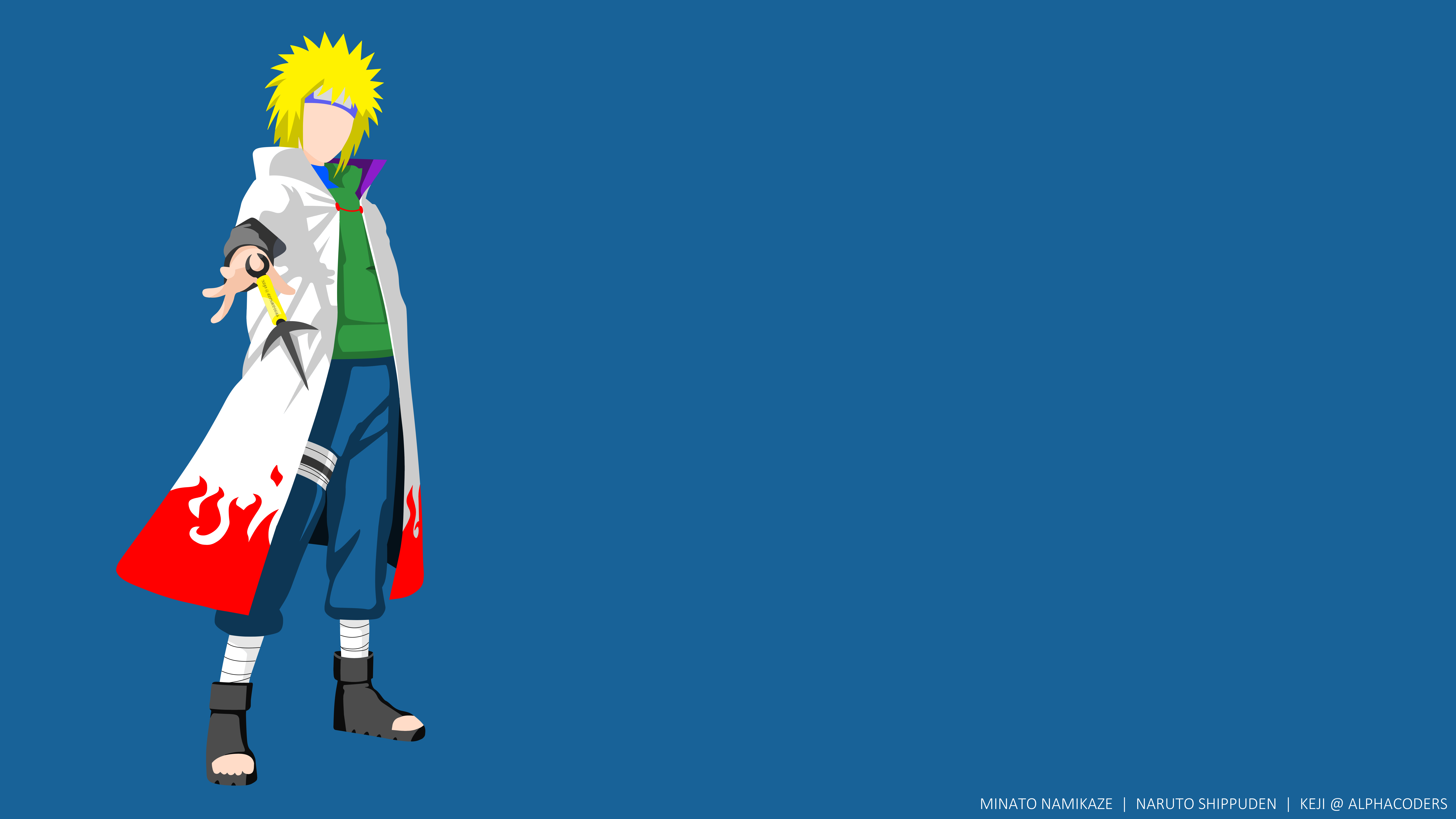 Naruto Shippuden Minimalist Wallpaper - Bakaninime