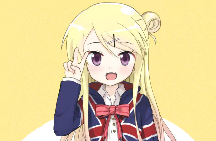 Karen Kujou Anime KINMOZA! HD Desktop Wallpaper | Background Image