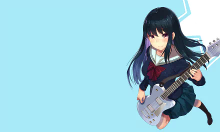 guitar Anime music HD Desktop Wallpaper | Background Image