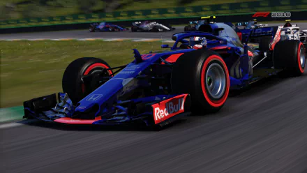 Scuderia Toro Rosso STR13 Scuderia Toro Rosso vehicle F1 video game F1 2018 HD Desktop Wallpaper | Background Image