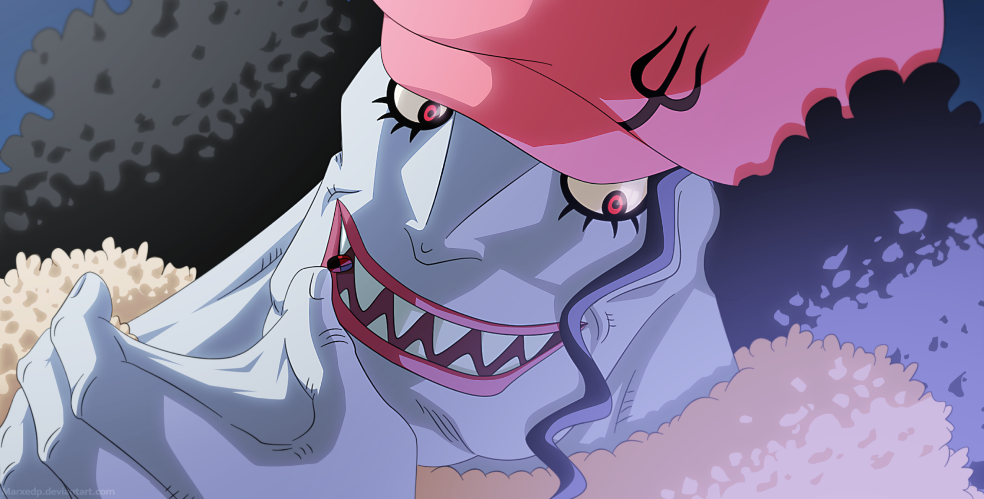 Download Hody Jones (One Piece) Anime One Piece HD Wallpaper by MarxeDP