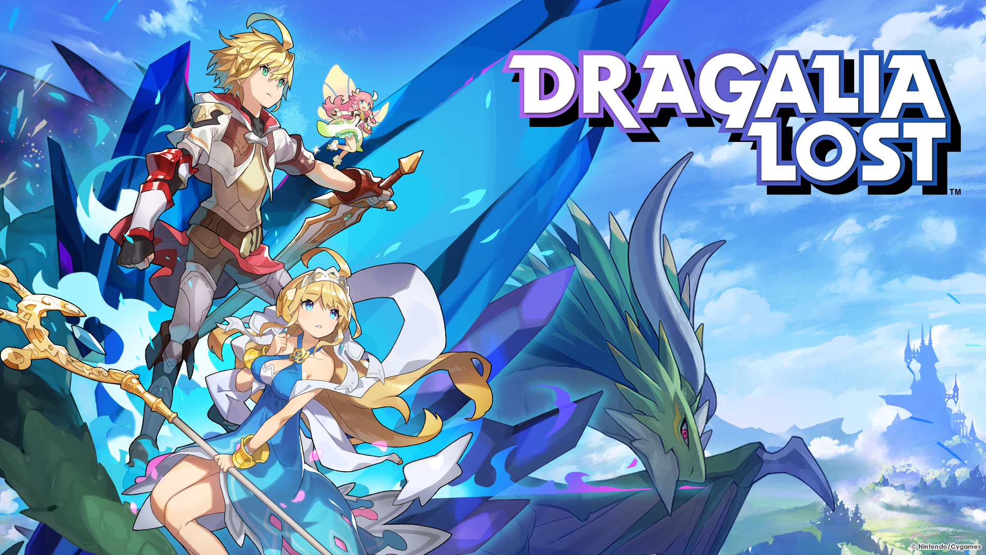 Download Midgardsormr (Dragalia Lost) Notte (Dragalia Lost) Zethia (Dragalia Lost) Euden (Dragalia Lost) Video Game Dragalia Lost HD Wallpaper