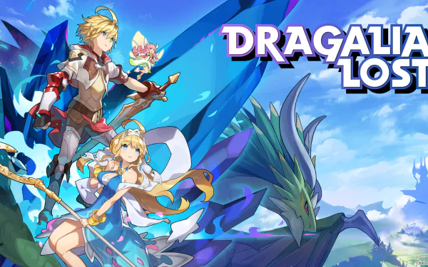 Midgardsormr (Dragalia Lost) Notte (Dragalia Lost) Zethia (Dragalia Lost) Euden (Dragalia Lost) video game Dragalia Lost HD Desktop Wallpaper | Background Image