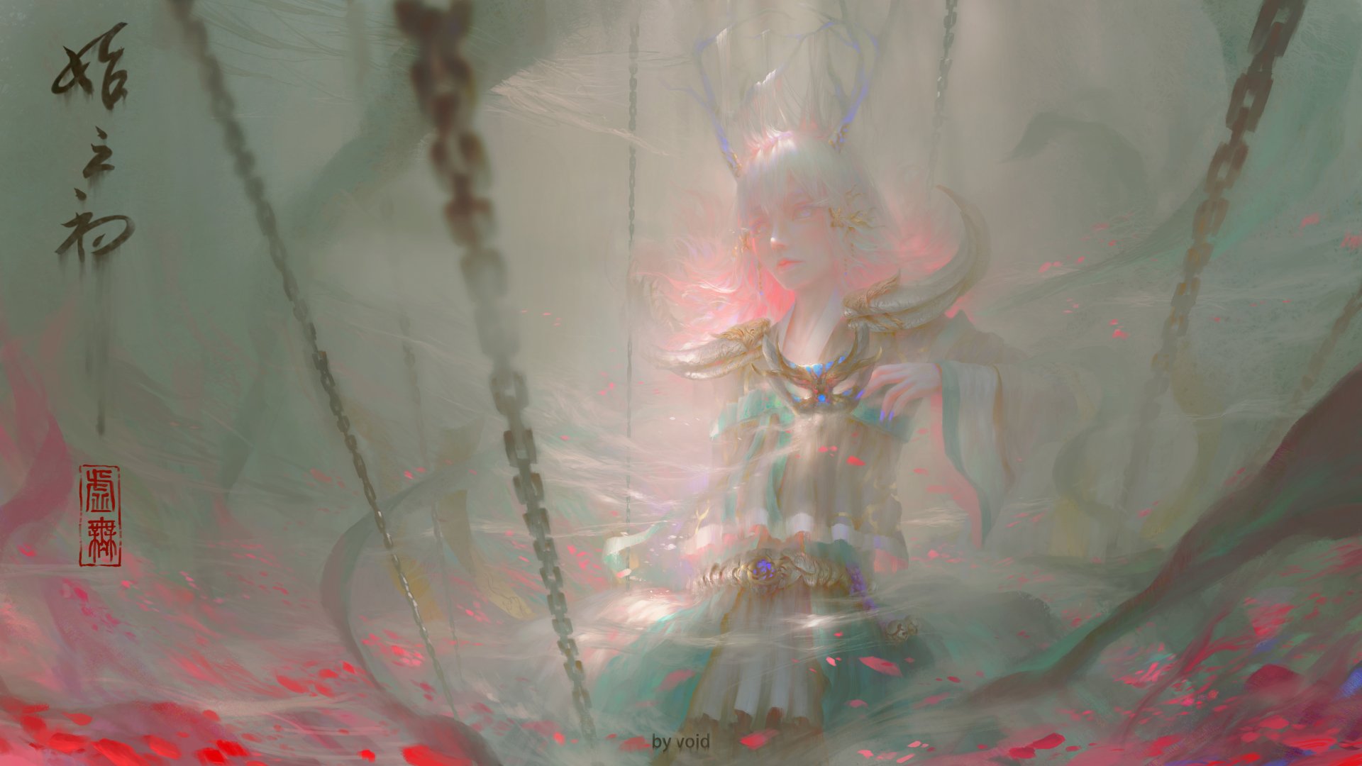 Download Chain Anime Original 4k Ultra HD Wallpaper by void_0