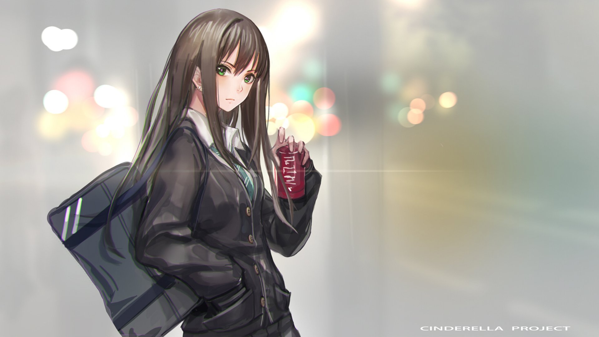 Download Rin Shibuya Anime The IDOLM@STER Cinderella Girls HD Wallpaper