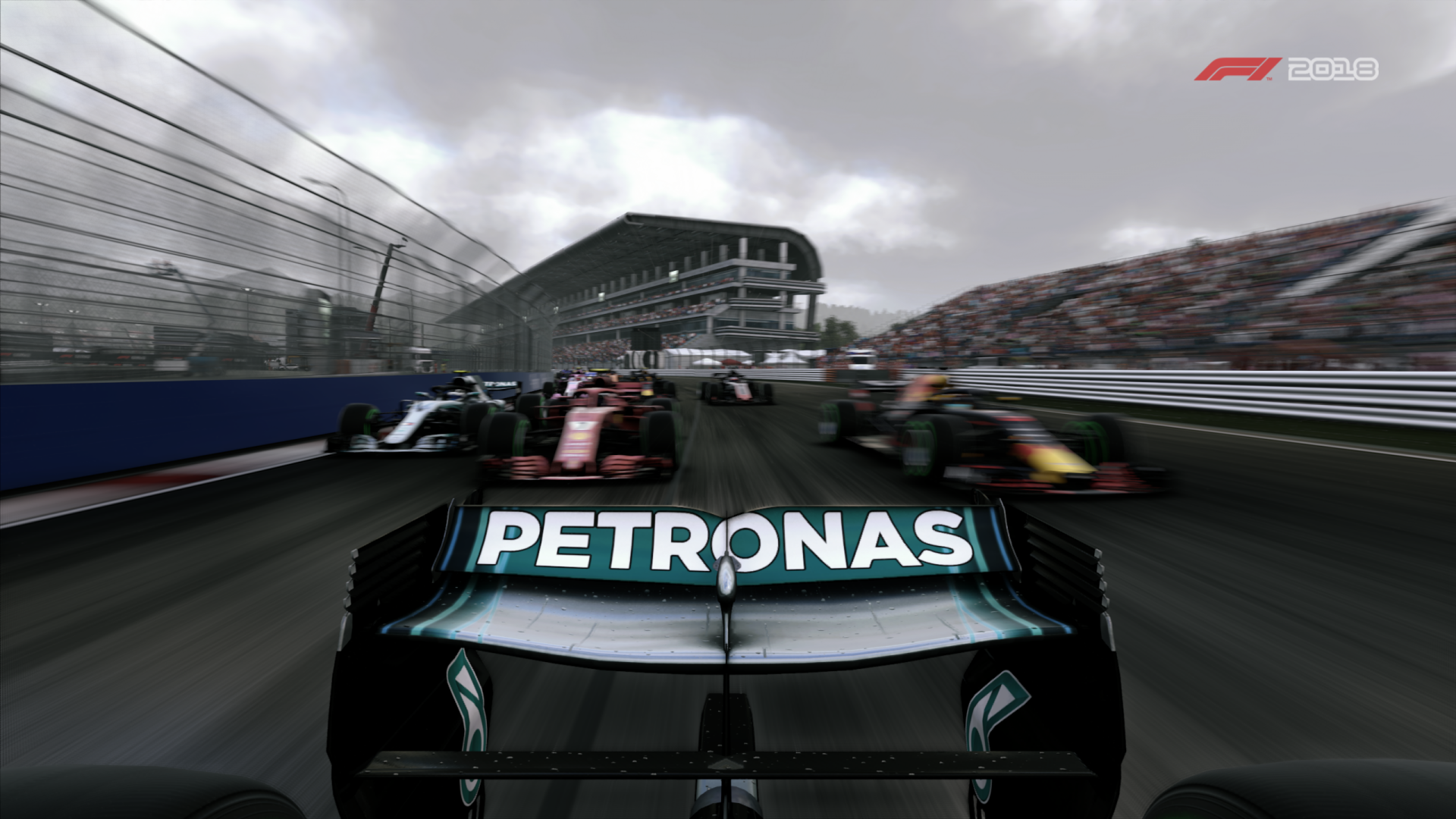 Download Mercedes Mercedes AMG F1 W09 EQ Power Petronas F1 Vehicle Video Game F1 2018 HD Wallpaper by FLX-II