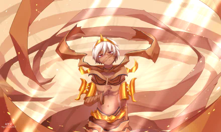 sand mummy Anime Original HD Desktop Wallpaper | Background Image