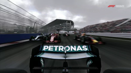 Mercedes Mercedes AMG F1 W09 EQ Power petronas F1 vehicle video game F1 2018 HD Desktop Wallpaper | Background Image
