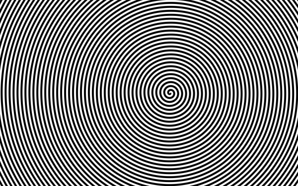 Abstract Spiral Black & White HD Wallpaper | Background Image