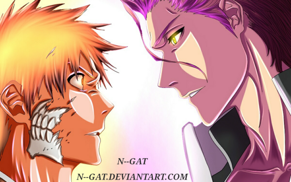 Anime Bleach Ichigo Kurosaki Sōsuke Aizen HD Wallpaper | Background Image