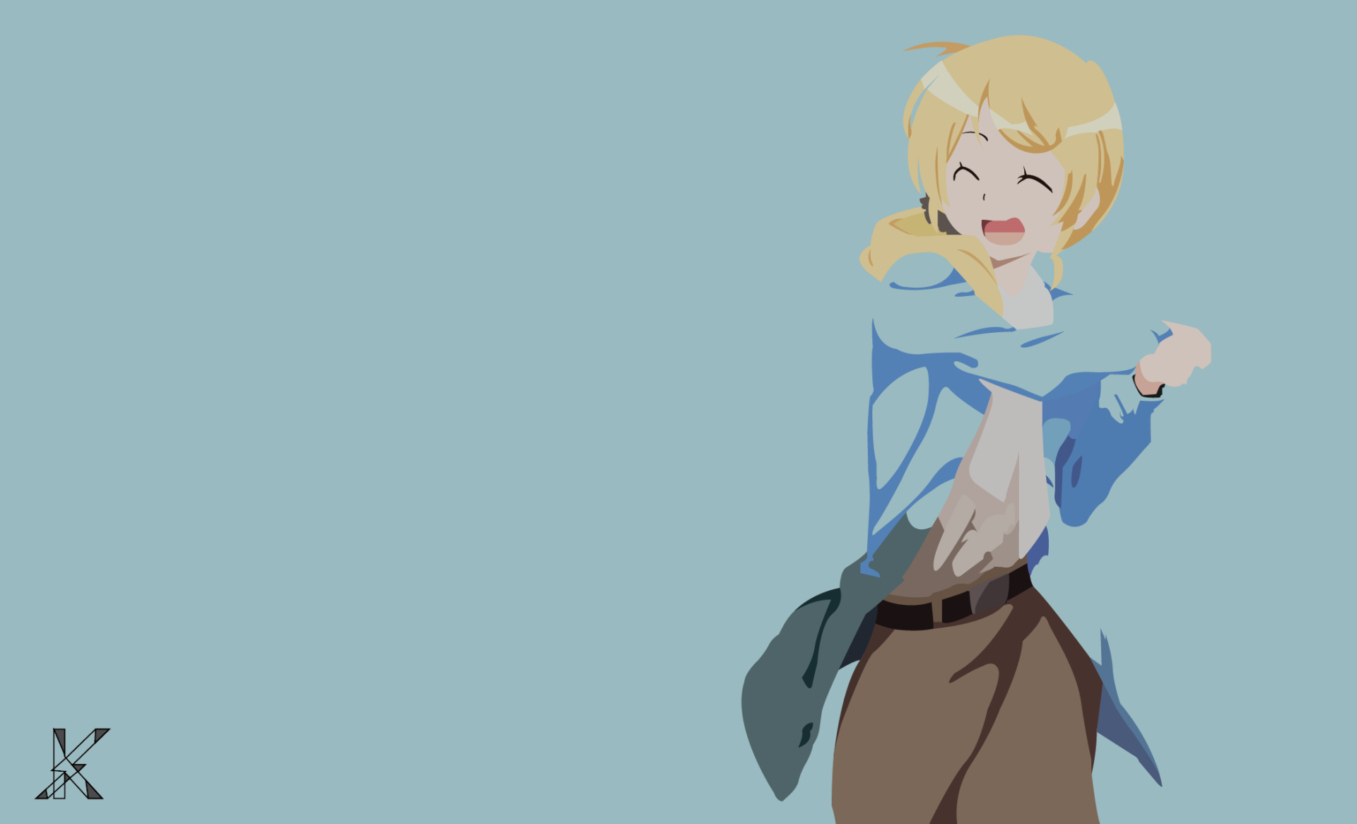 Download Ellen Baker Anime New Horizon HD Wallpaper by Kiisu-kun