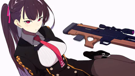WA2000 (Girls Frontline) video game Girls Frontline HD Desktop Wallpaper | Background Image
