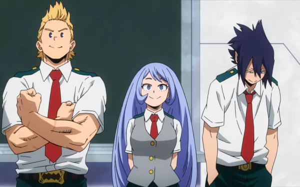 Nejire Hado Tamaki Amajiki Mirio Togata Anime My Hero Academia HD Desktop Wallpaper | Background Image