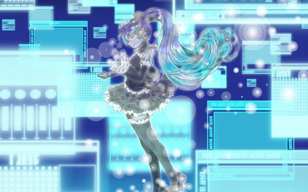 Anime Vocaloid Hatsune Miku Technology HD Wallpaper | Background Image
