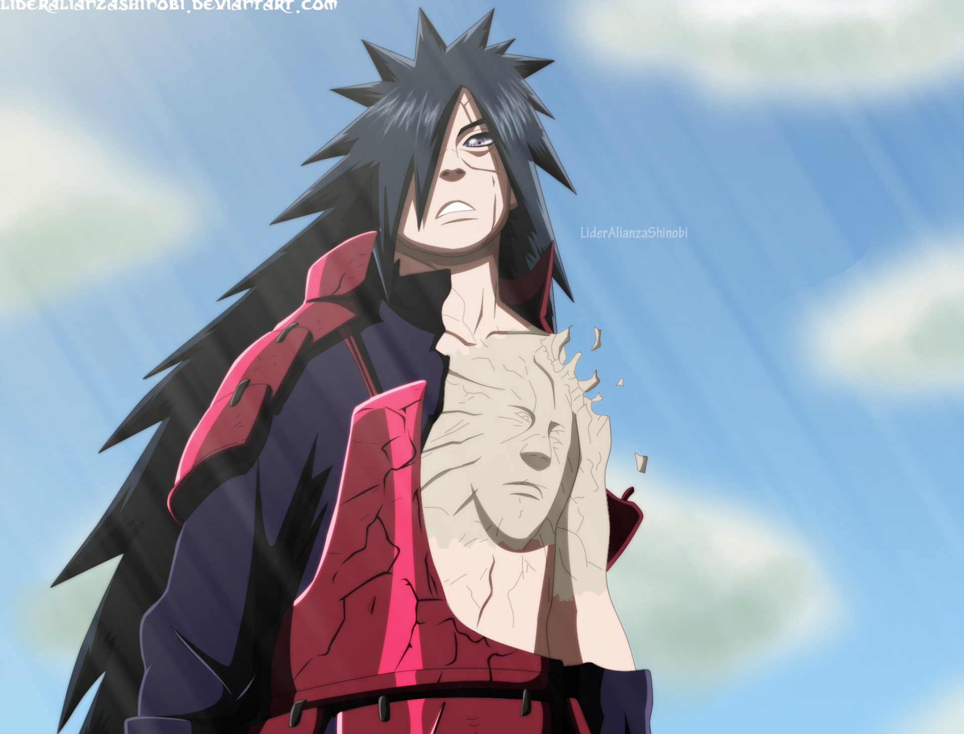 Download Madara Uchiha Anime Naruto HD Wallpaper by Lider Alianza Shinobi