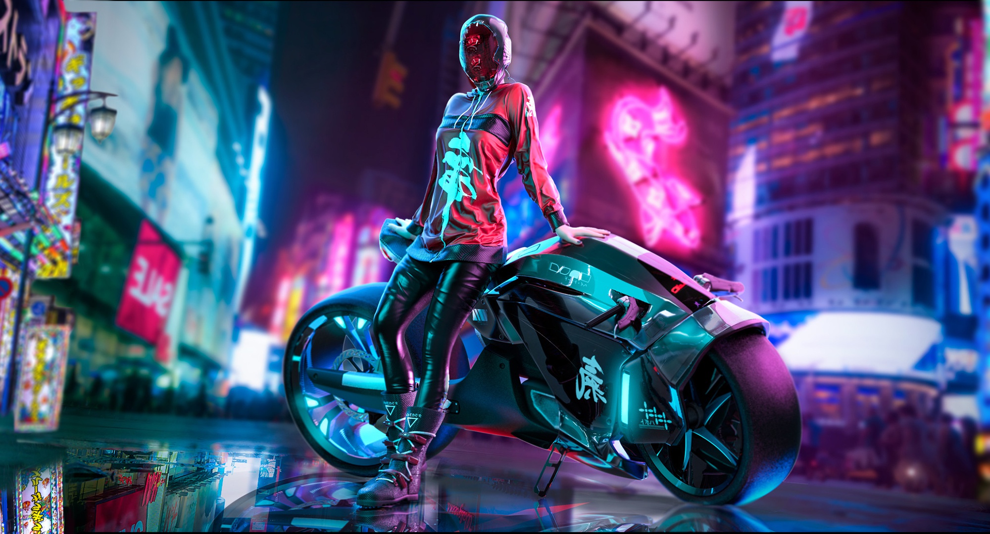 Cyberpunk 2077 Neon City HD Wallpaper - KDE Store