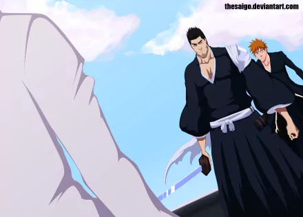 Ichigo Kurosaki Isshin Kurosaki Anime Bleach HD Desktop Wallpaper | Background Image