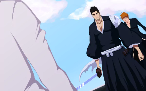 Ichigo Kurosaki Isshin Kurosaki Anime Bleach HD Desktop Wallpaper | Background Image